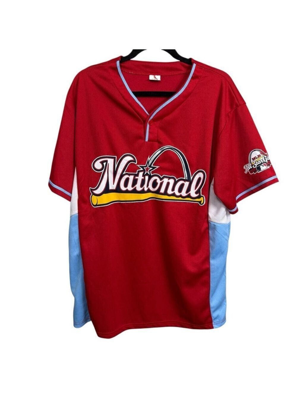 Men's Cardinals Baseball Jersey‎ XL Red Blue